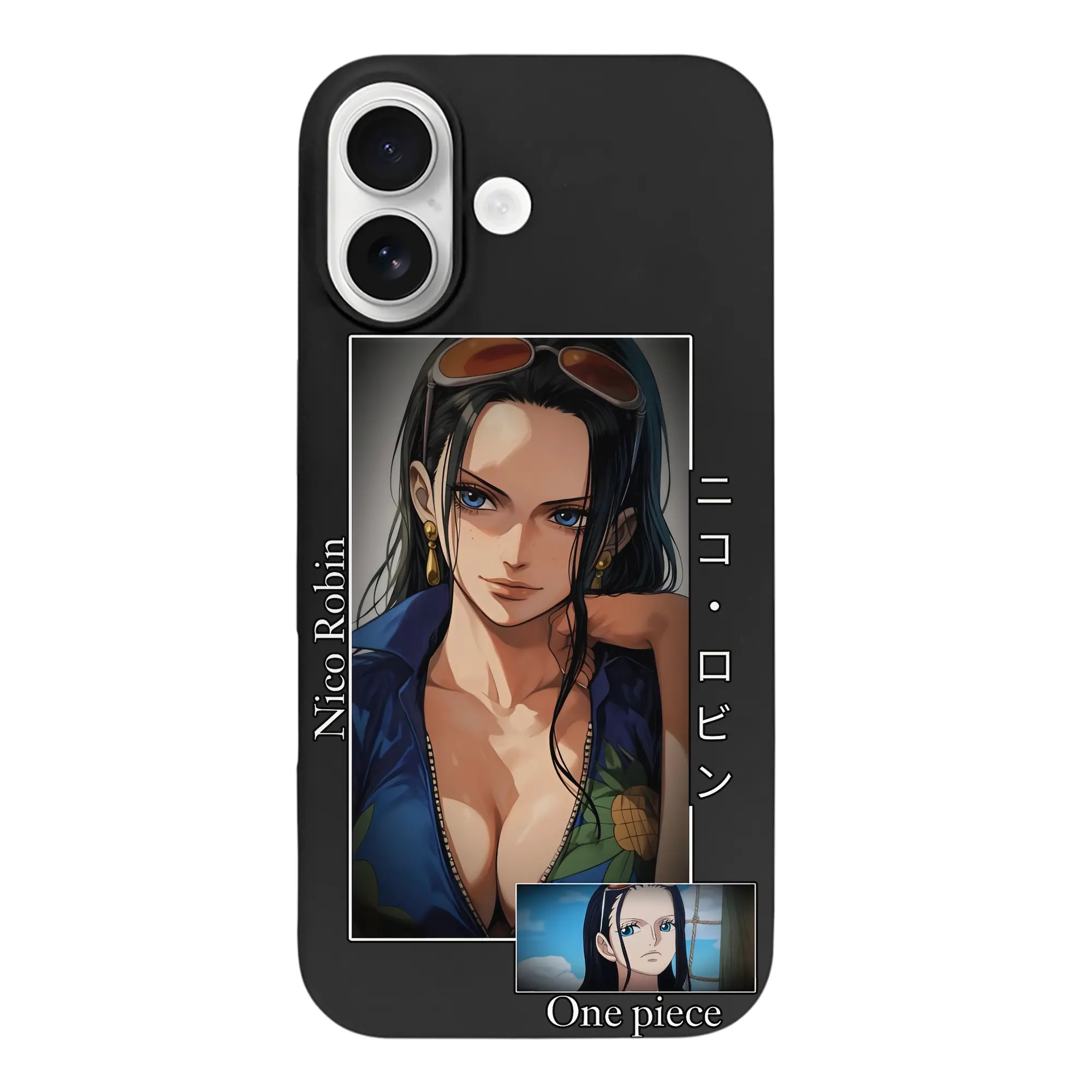 ワンピース グッズ ニコ・ロビン - iPhone 17 シリーズ シリコンケース 薄型 耐衝撃 指紋防止 ソフトタッチカバー 精密フィット 傷防止 保護ケース iPhone 17/17 Air/17 Pro/17 Pro Max 対応